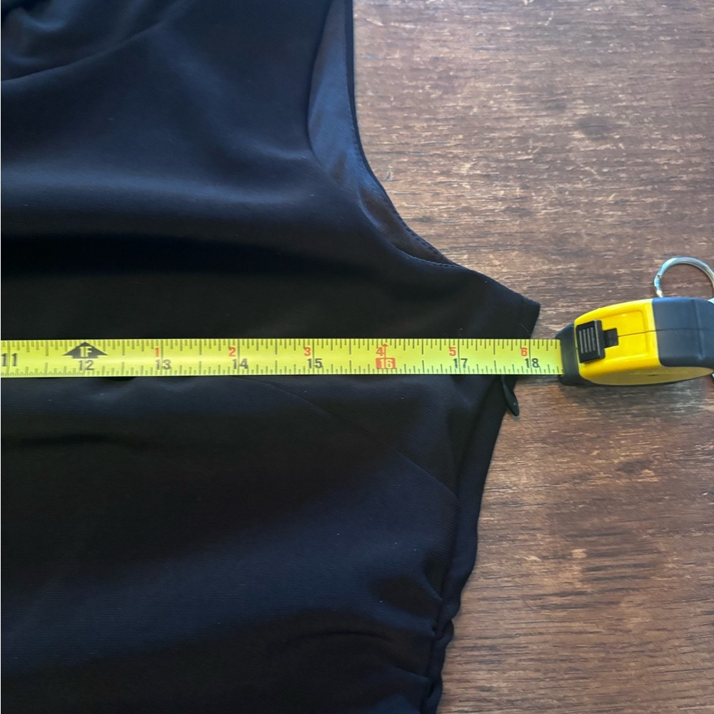 Taylor Black‎ Ruched Sheath Midi Dress - Picture 8 of 9